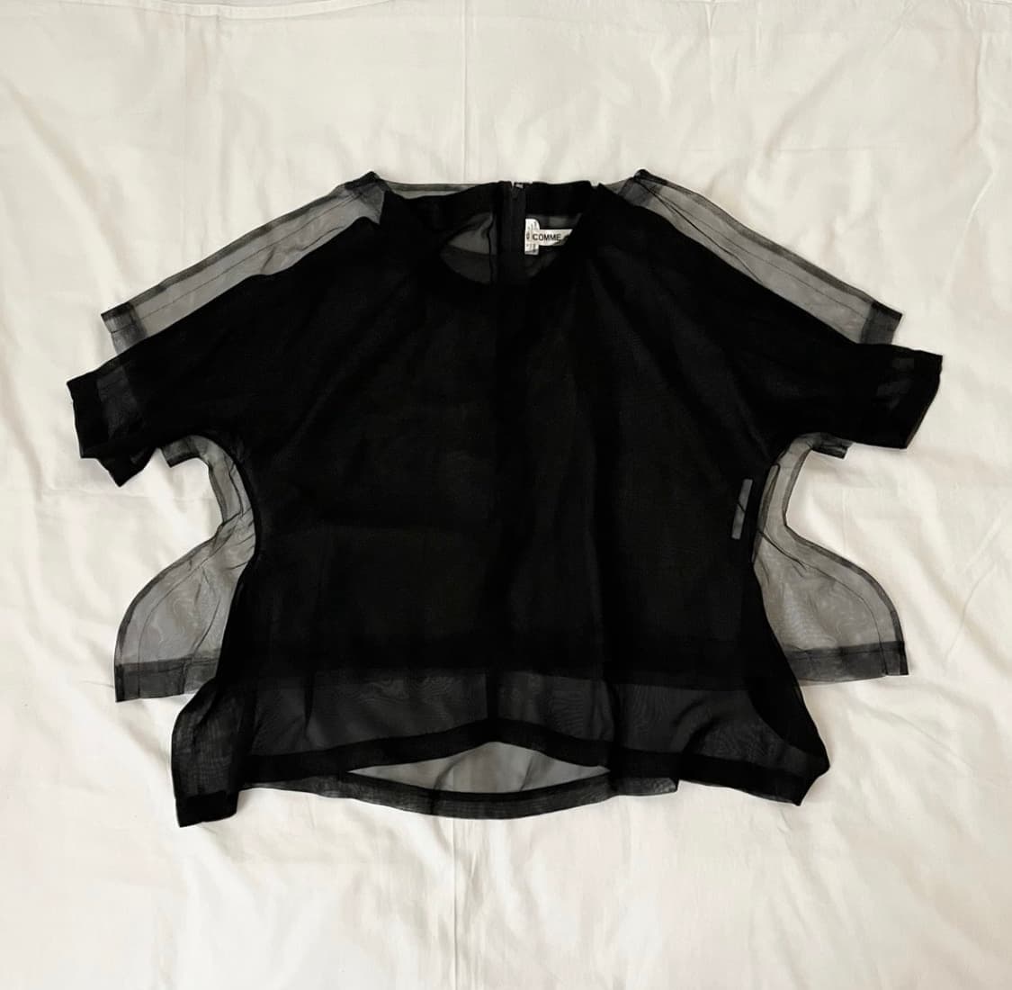 Comme des garcons layered mesh t-shirt 상품이미지2