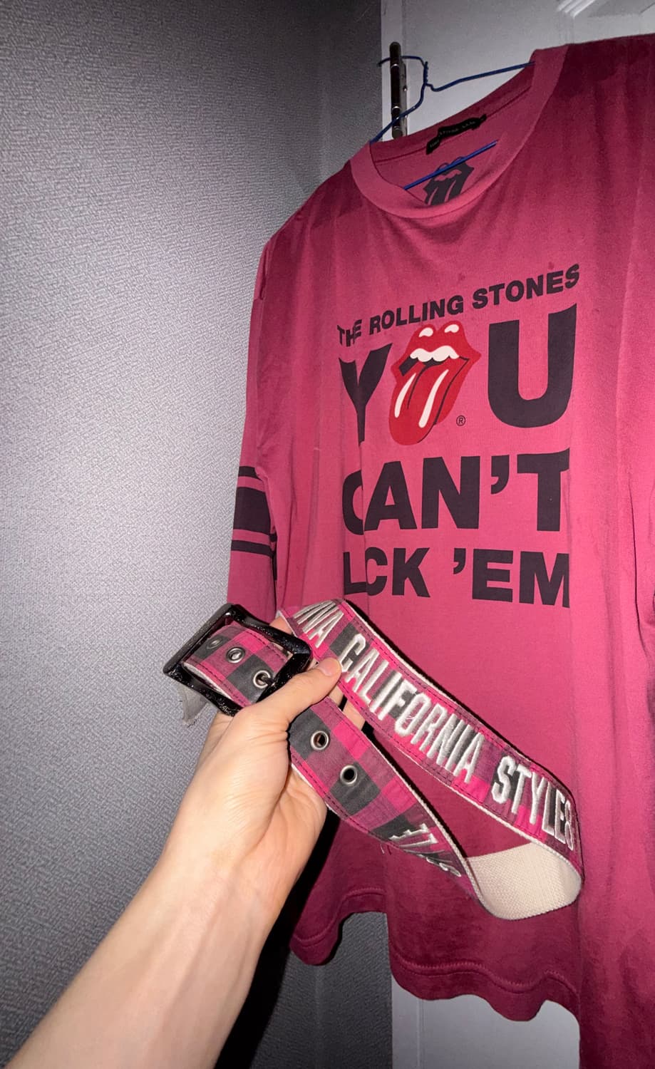 히스테릭 x 롤링스톤즈 롱 락 슬리브 티셔츠 상품이미지7