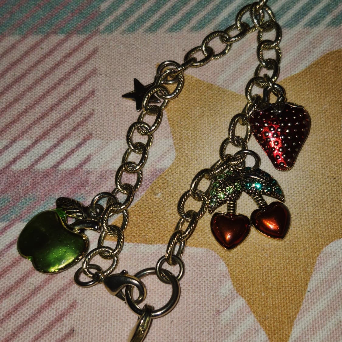 06s 안나수이 과일 레이어드 레더 키링 상품이미지7