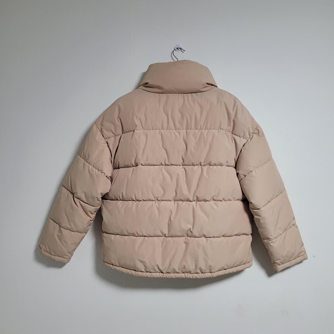 (L) SPAO 스파오 베이지 숏 패딩 점퍼 상품이미지6