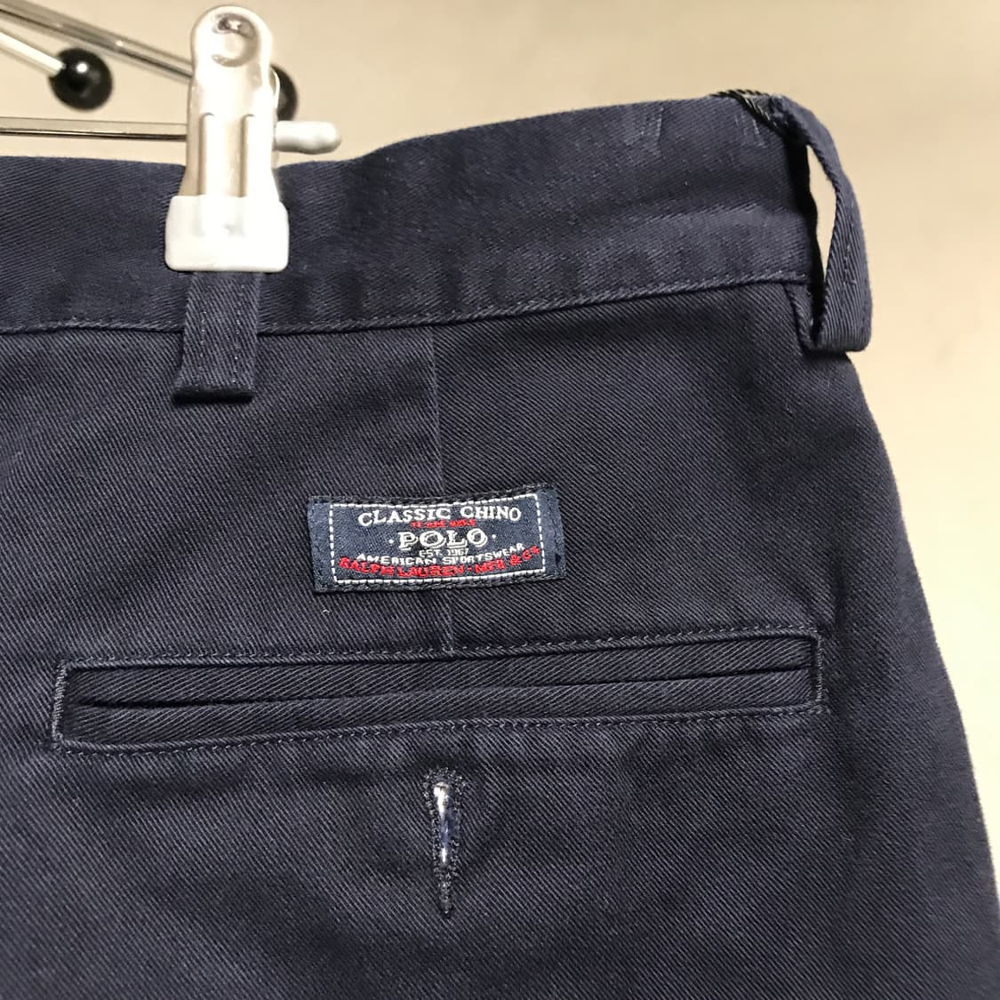 폴로 랄프로렌 네이비 치노 팬츠 36/36 상품이미지4