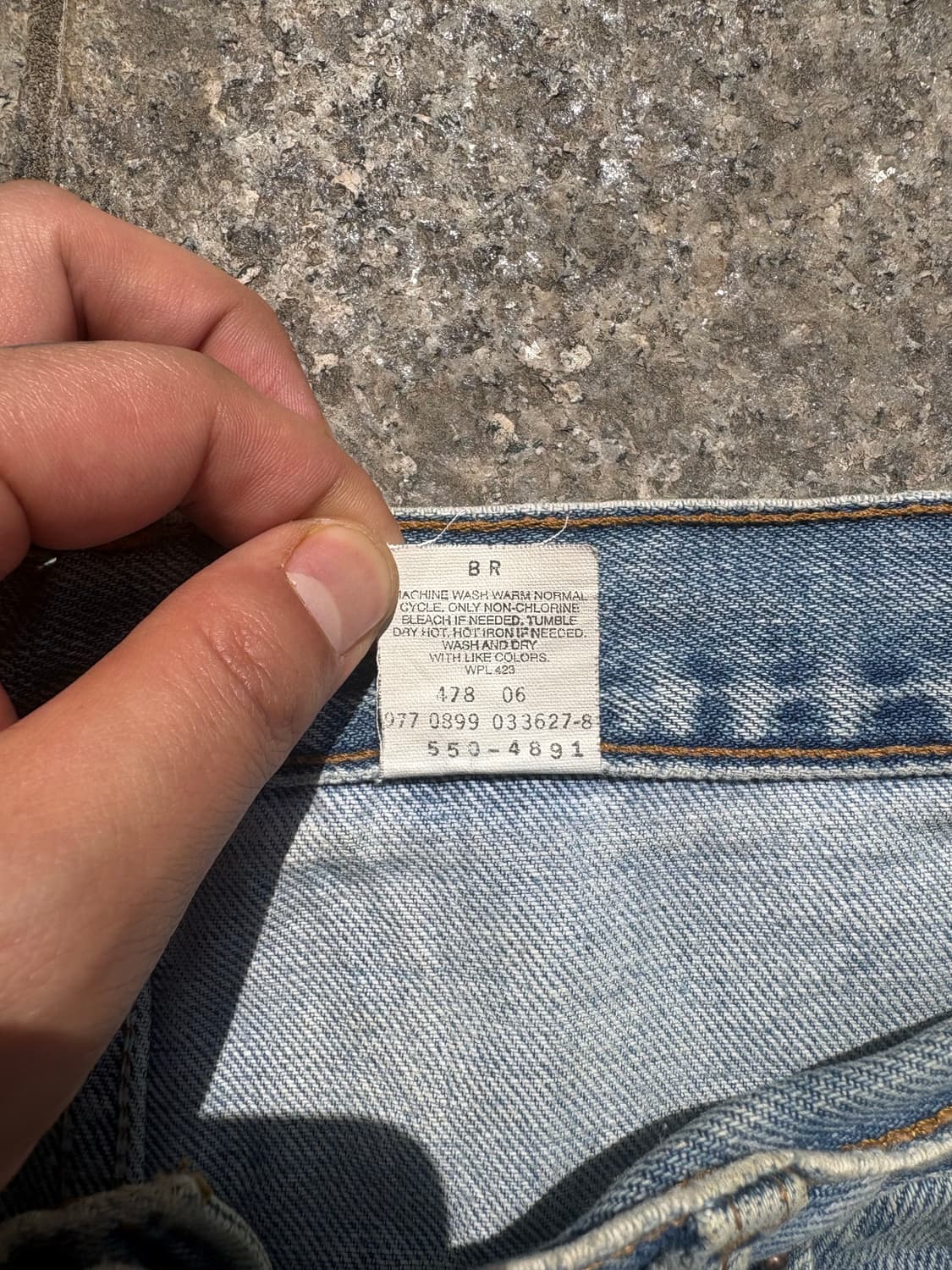 90s 리바이스 550 데님팬츠 상품이미지4