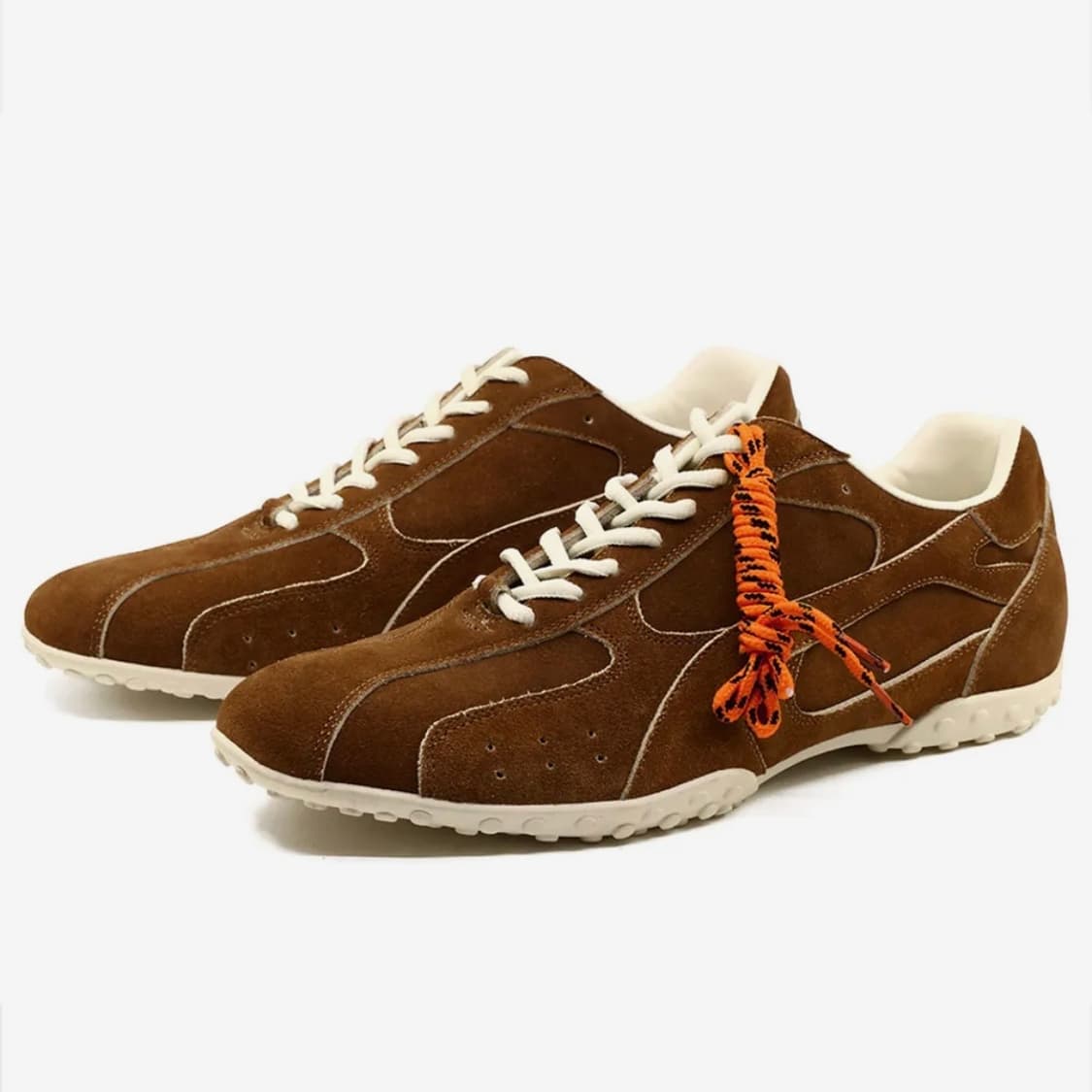 야세 스파이드 스웨이드 스니커즈 브라운 260 상품이미지1