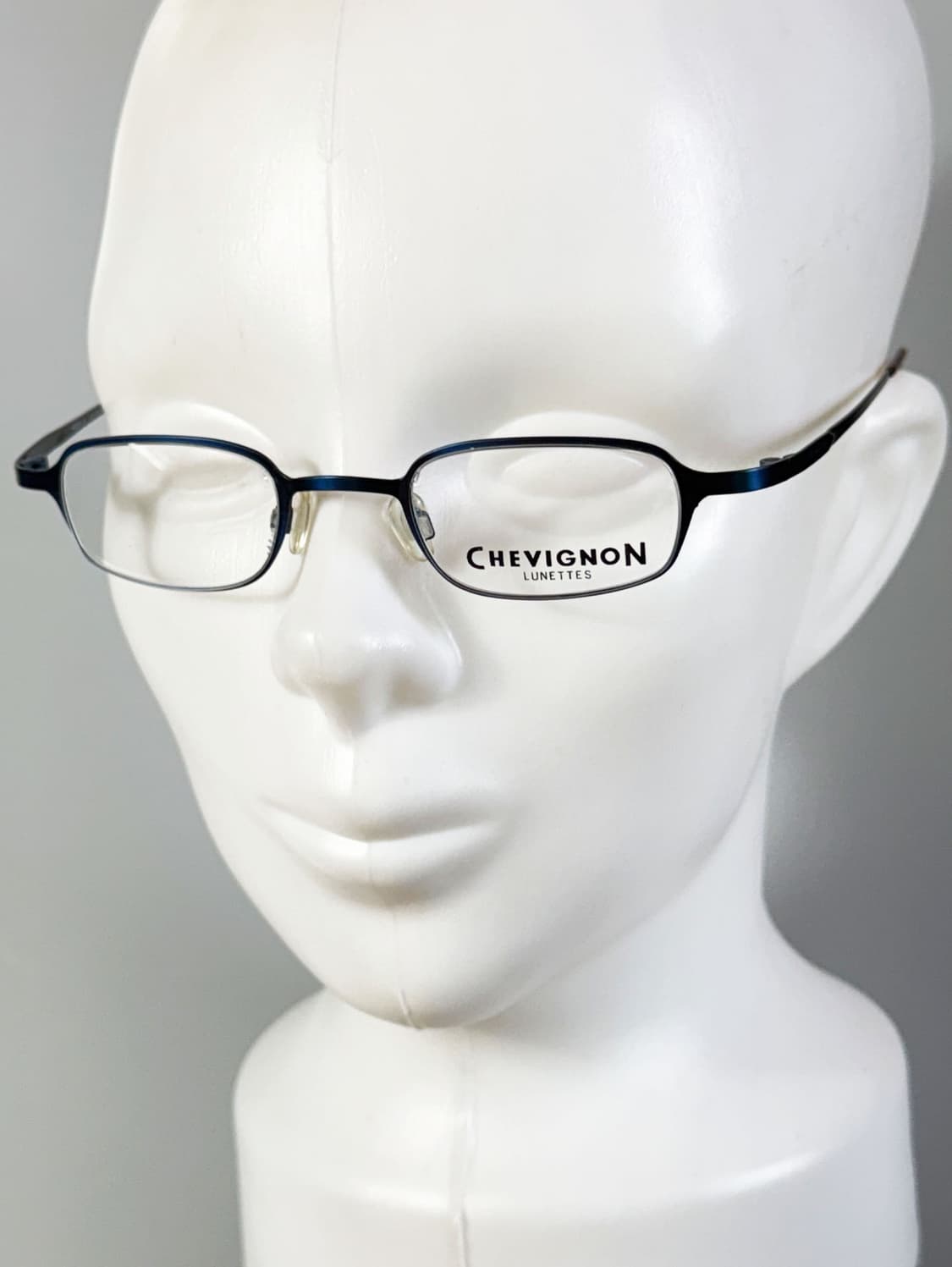 CHEVIGNON LUNETTES 네이비 메탈 스퀘어 빈티지 안경 상품이미지8