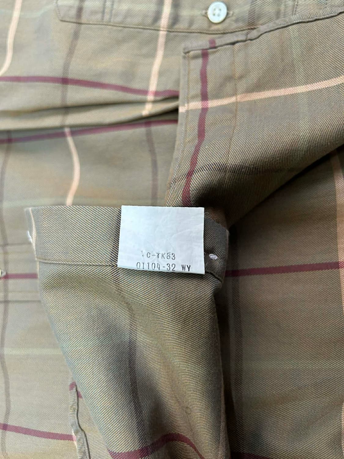 [L] 버버리 빈티지 체크 셔츠 상품이미지6