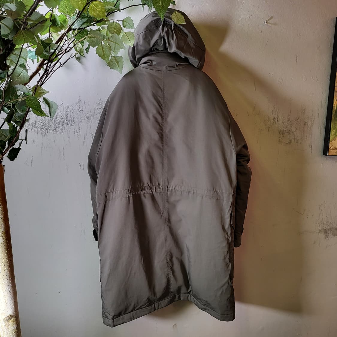 타운젠트 후드 롱 다운 점퍼 (100) 상품이미지4