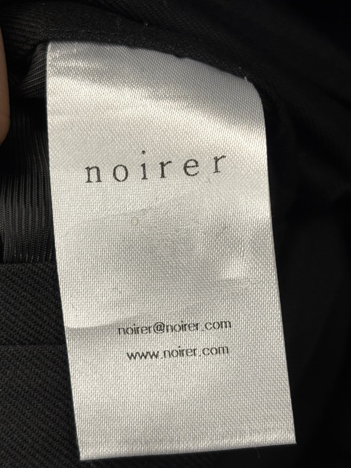 노이어 버진 울 오버사이즈 블랙 코트 48 상품이미지6