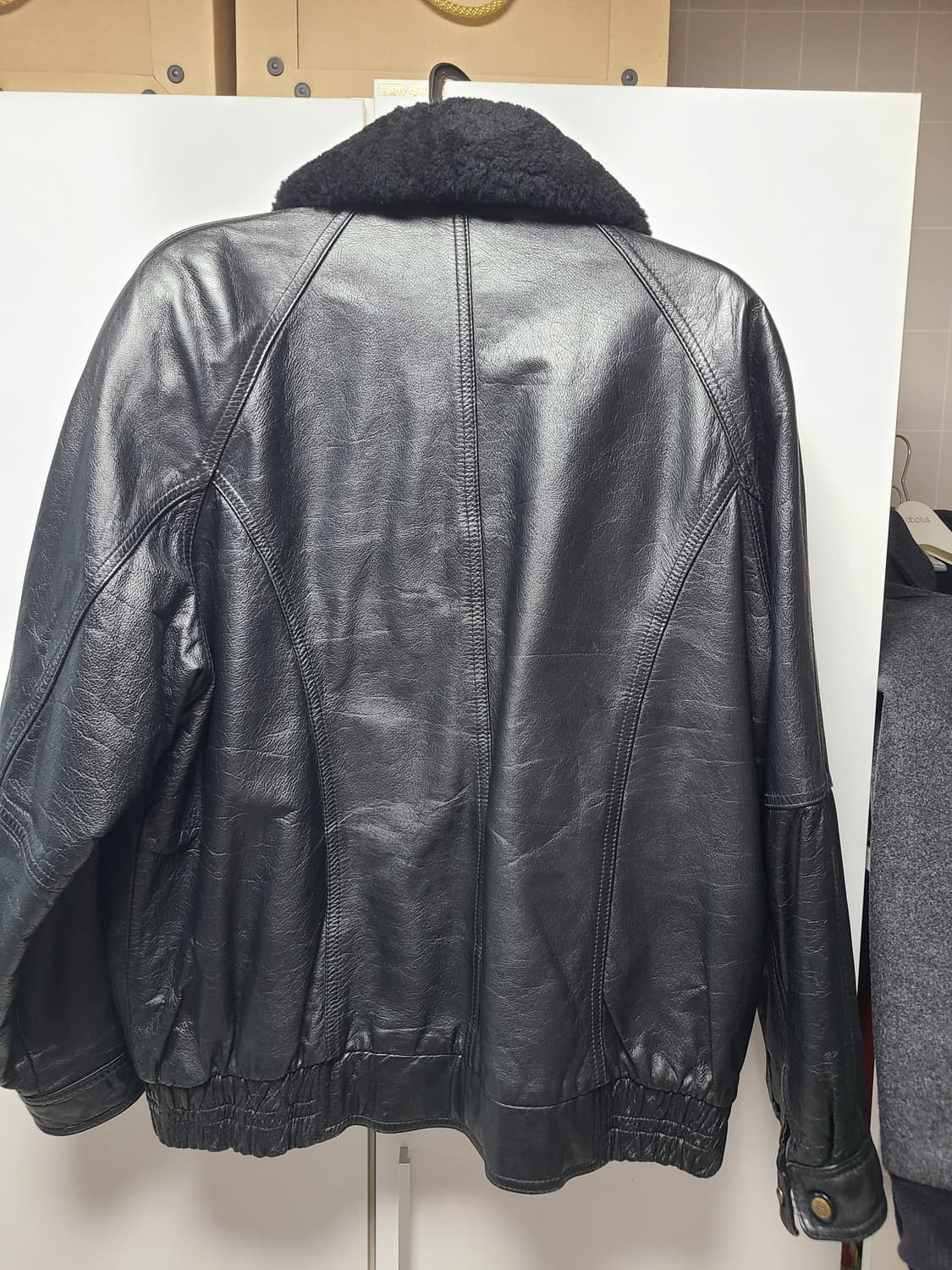 90년대 유니온베이 소가죽 자켓 상품이미지3