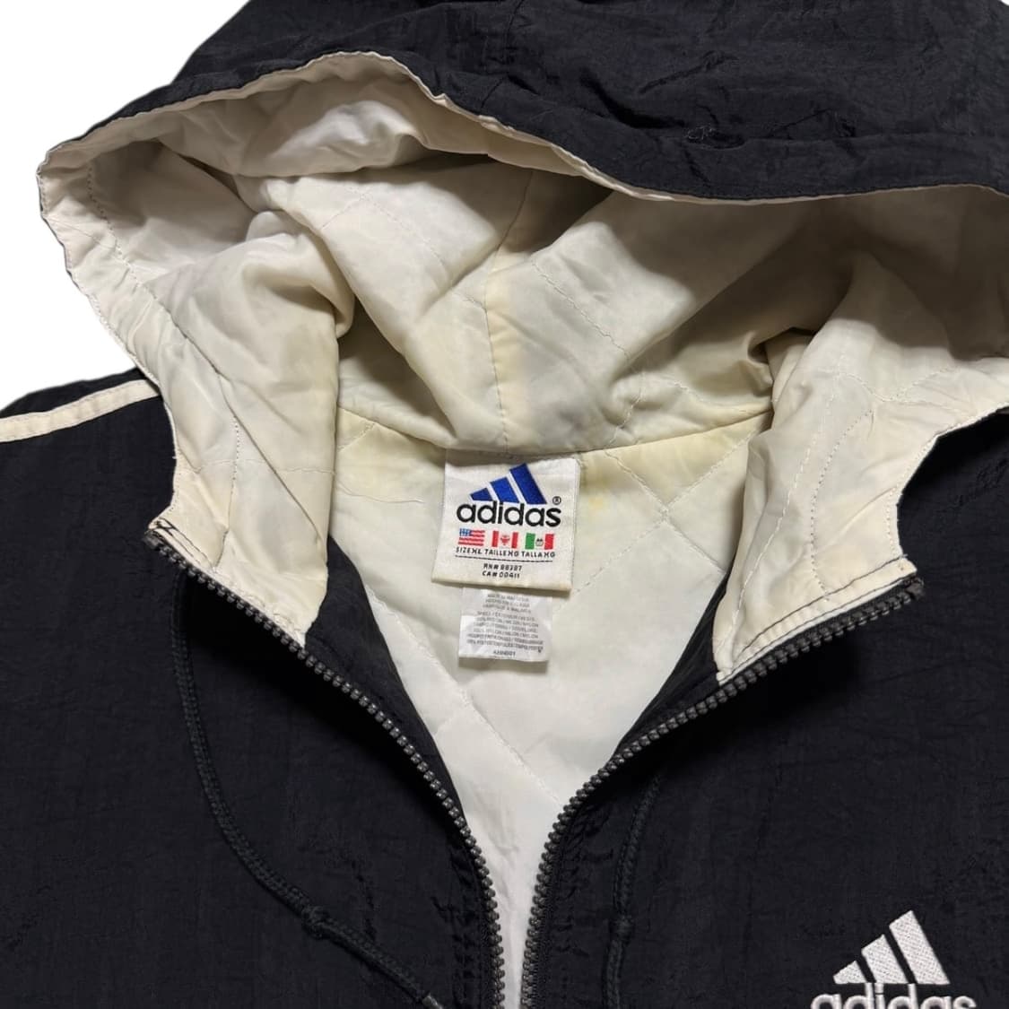 아디다스 올드스쿨 빅로고 바람막이 자켓 상품이미지2