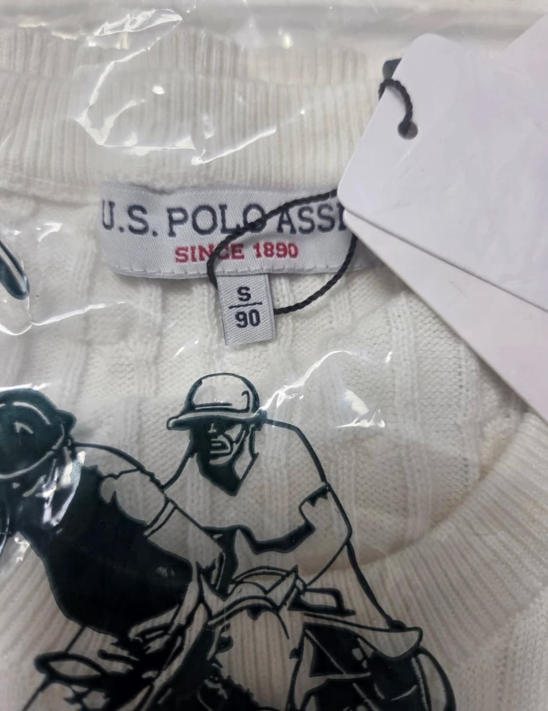 새상품 폴로 꽈베기 니트 S 상품이미지2