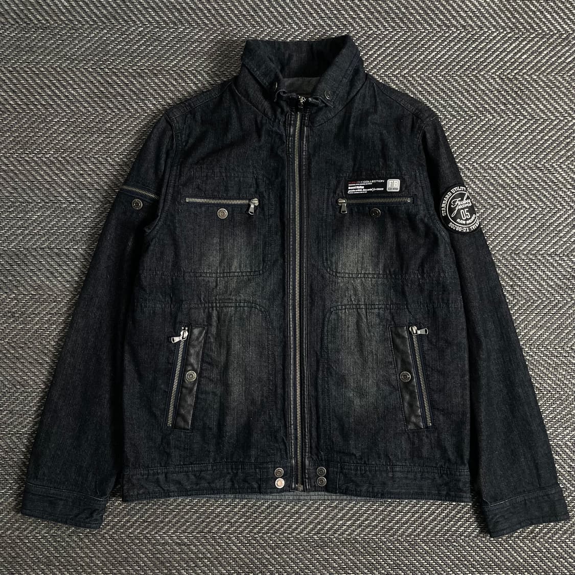00s 후부 올드스쿨 디테일 후드 데님 자켓 y 2920 상품이미지2