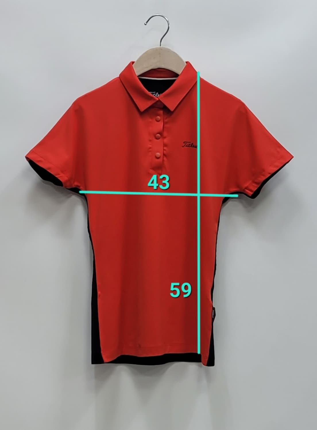 Titleist 타이틀리스트 골프 반팔 티셔츠 / 여 S (85) 레드
 상품이미지10