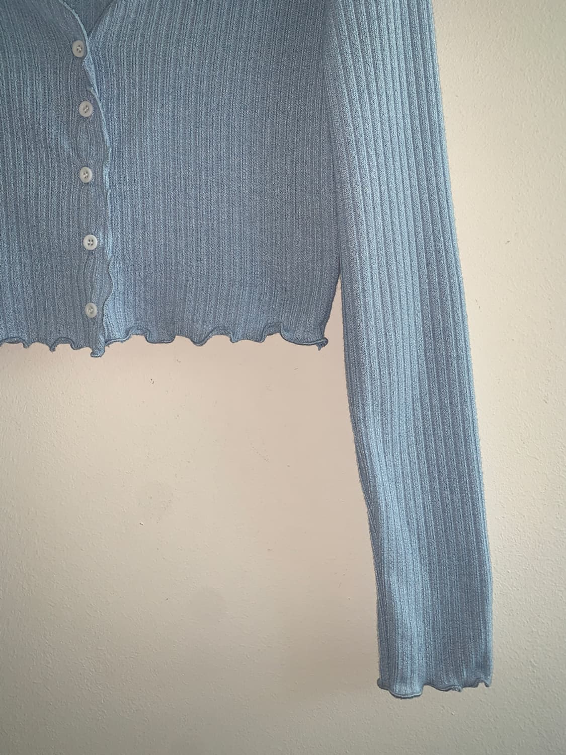 rill button cardigan(sky blue) 상품이미지6
