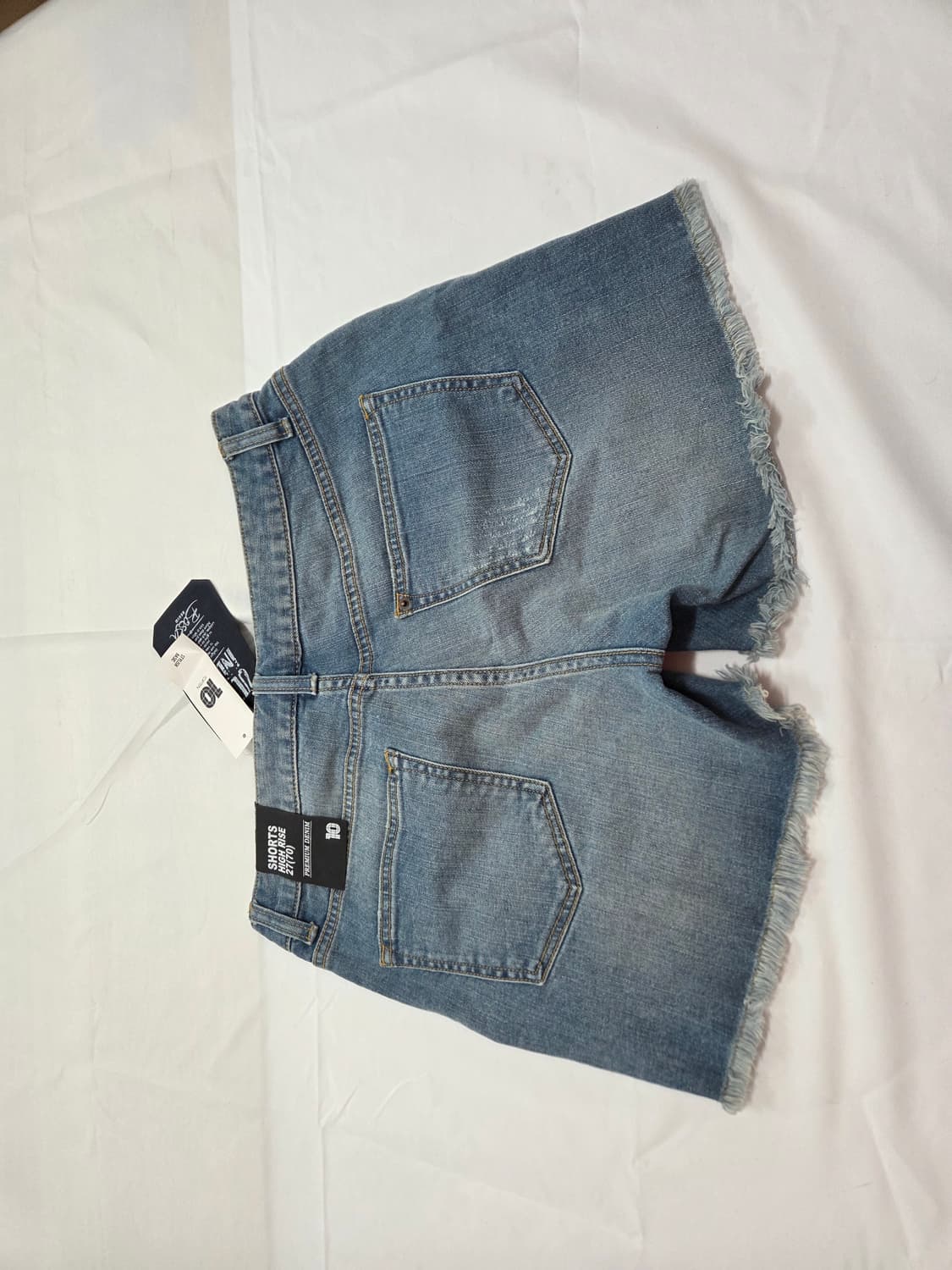 탑텐 하이라이즈 데님 숏팬츠 10 새상품 상품이미지2