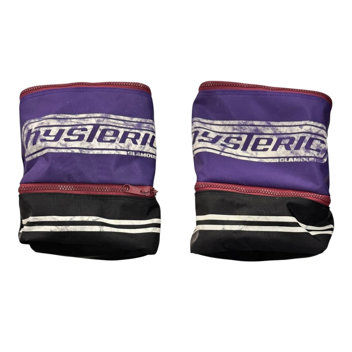 히스테릭글래머 컬러 블록 피크닉 보스턴백 퍼플/블랙 상품이미지6