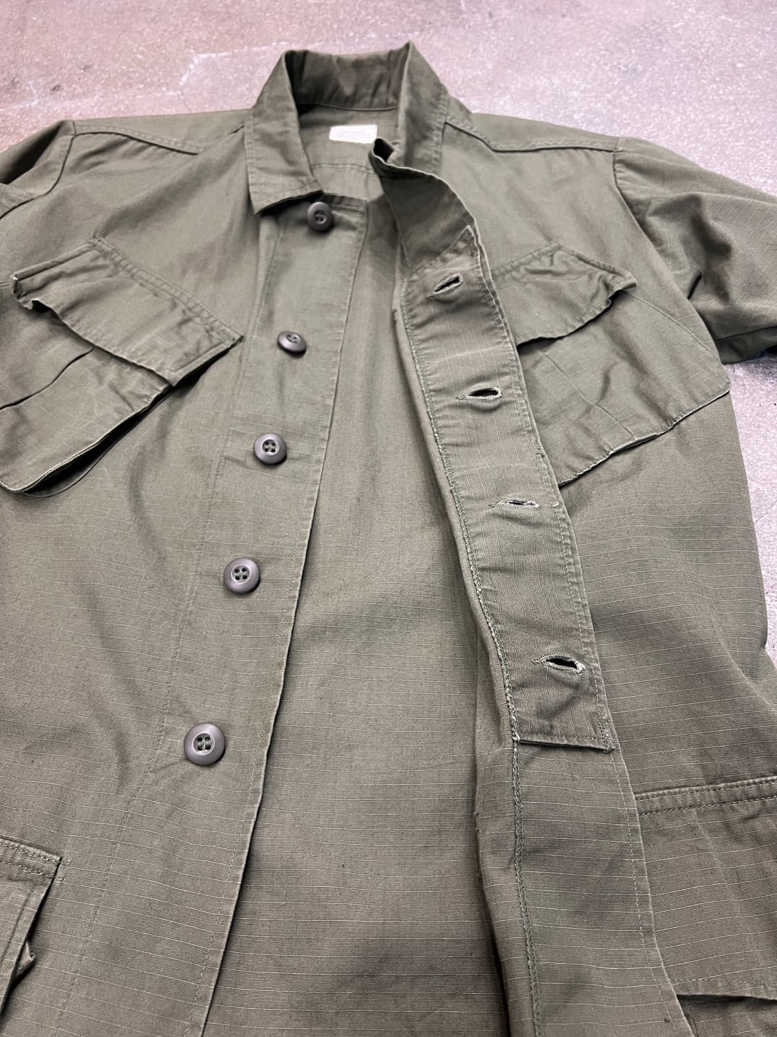 70‘s U.S. Army Jungle Fatigue Jacket  상품이미지3