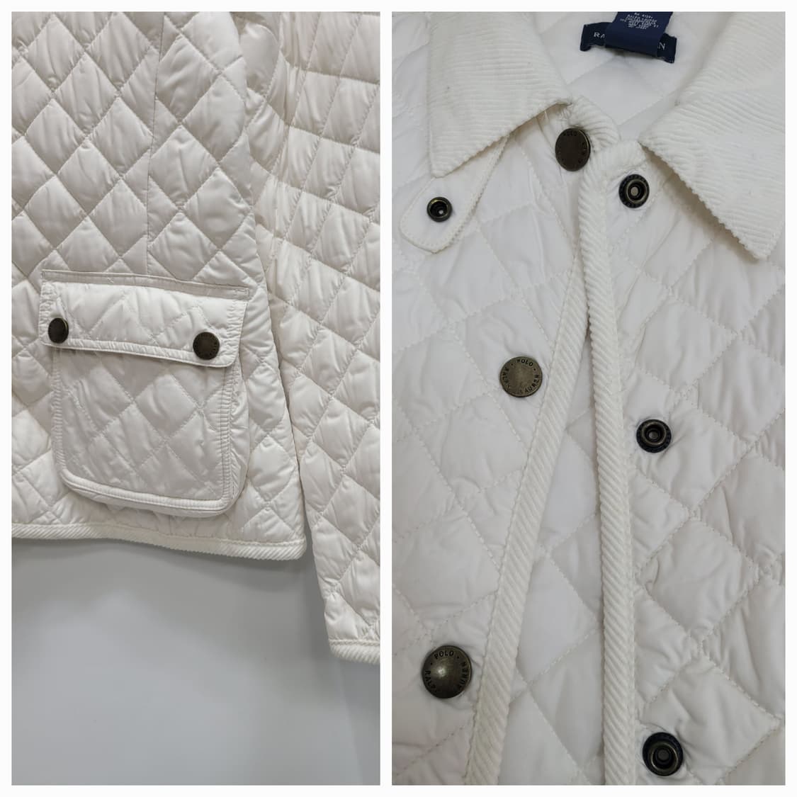 POLO 랄프로렌 주니어 퀼팅 자켓 / 16사이즈 (여성S사이즈가능)
 상품이미지4