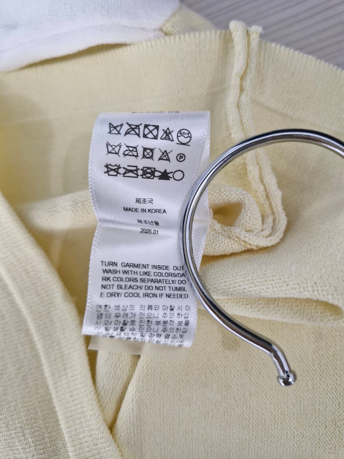 블러썸(BLOSSOM)25SS 배색 레글런 롱슬리브 상품이미지5