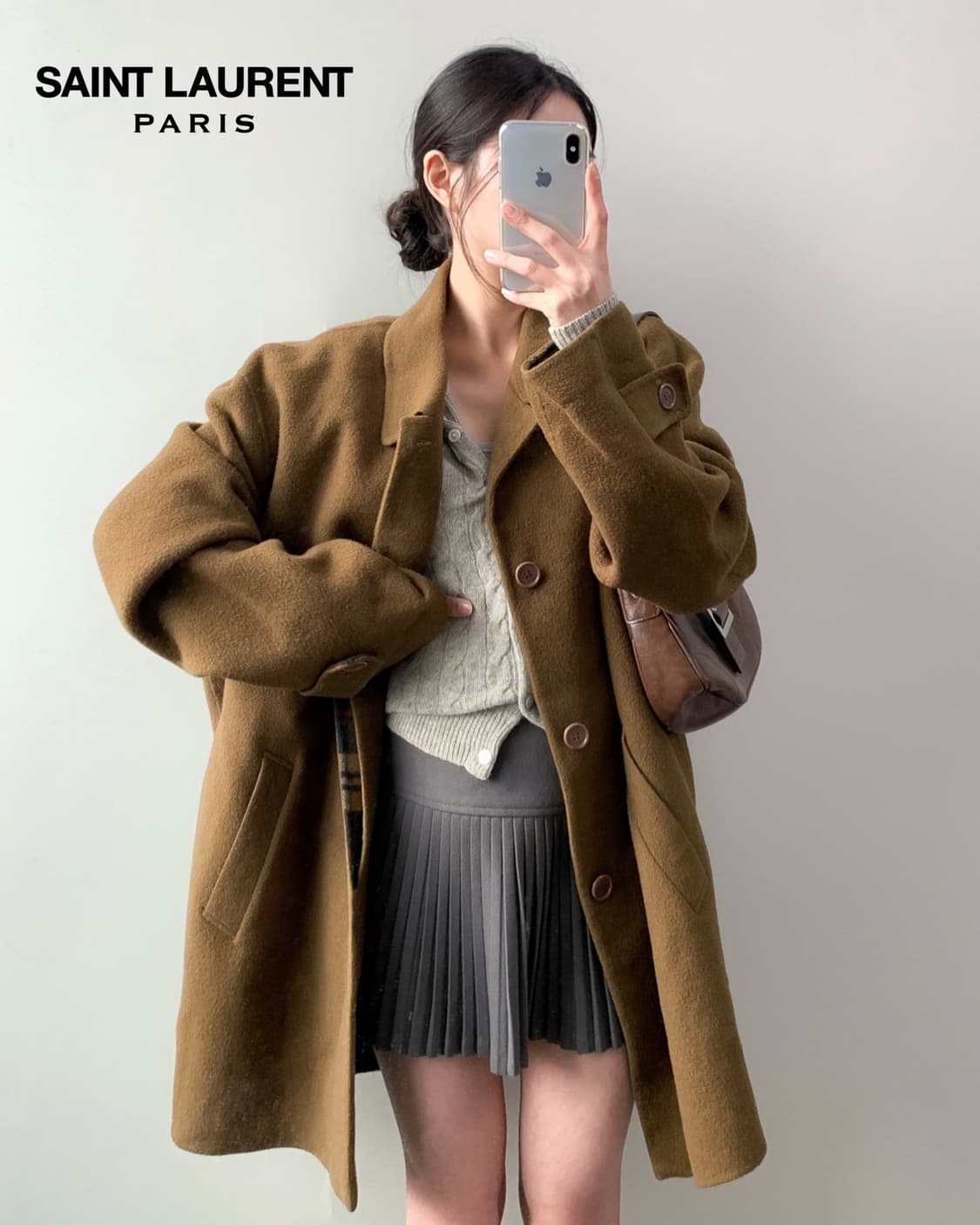 입생로랑 코트  상품이미지3