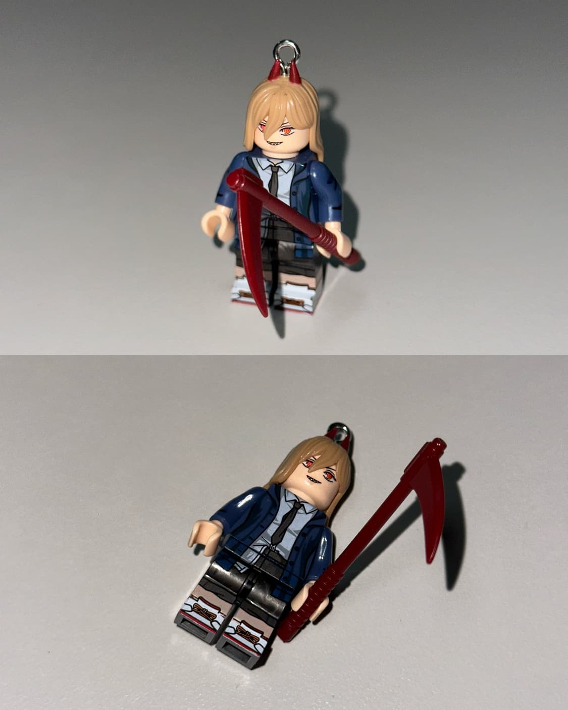 [주문제작] 체인소맨 레고 피규어 키링 에어팟 지갑 열쇠고리 상품이미지7