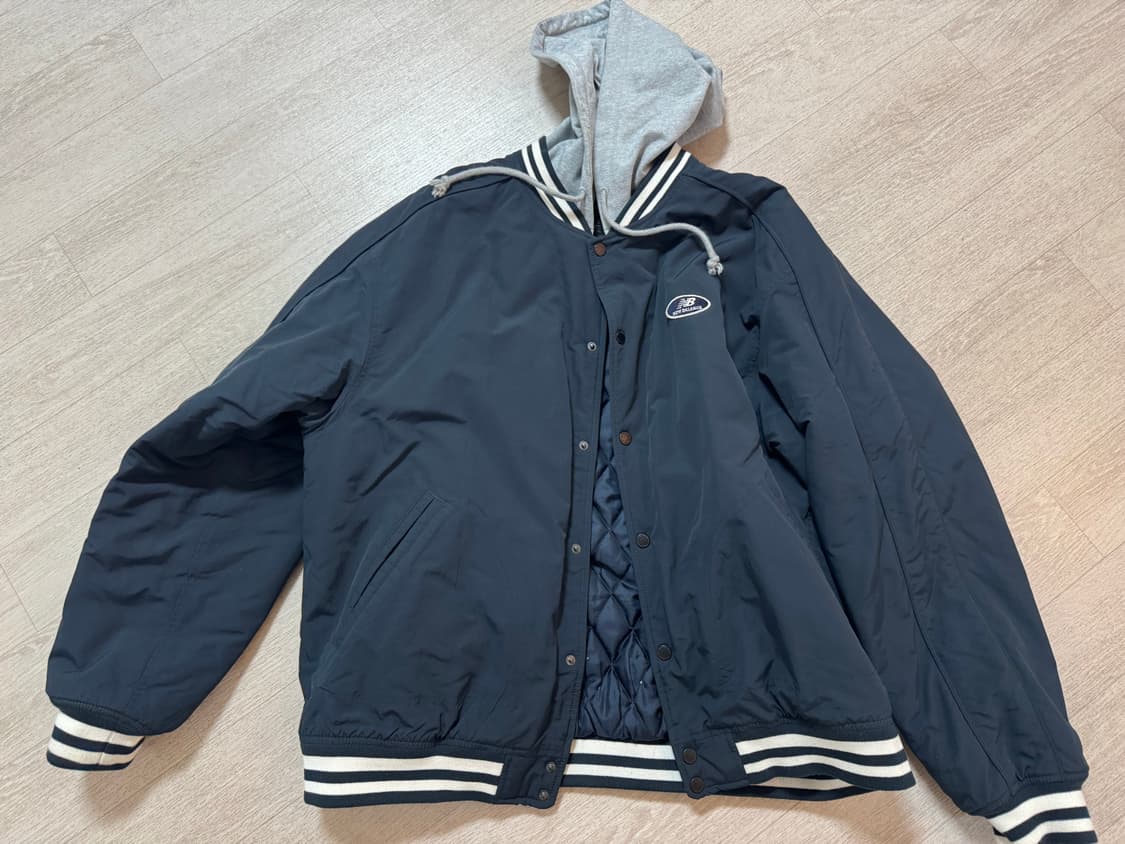 뉴발란스 바시티자켓 네이비XL(105) 상품이미지1