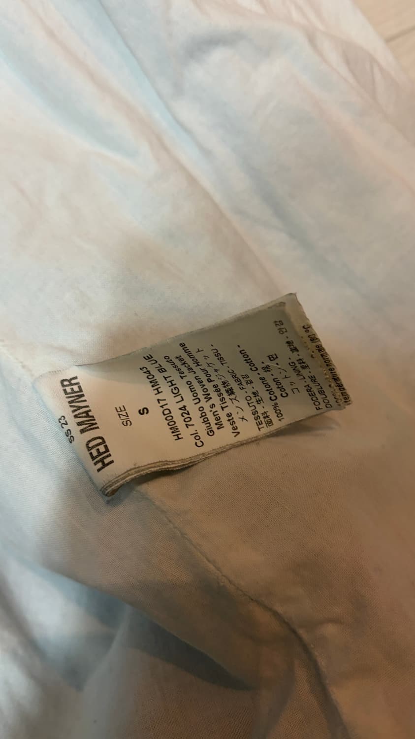 헤드메이너 23ss 오버사이즈 데님자켓 상품이미지4