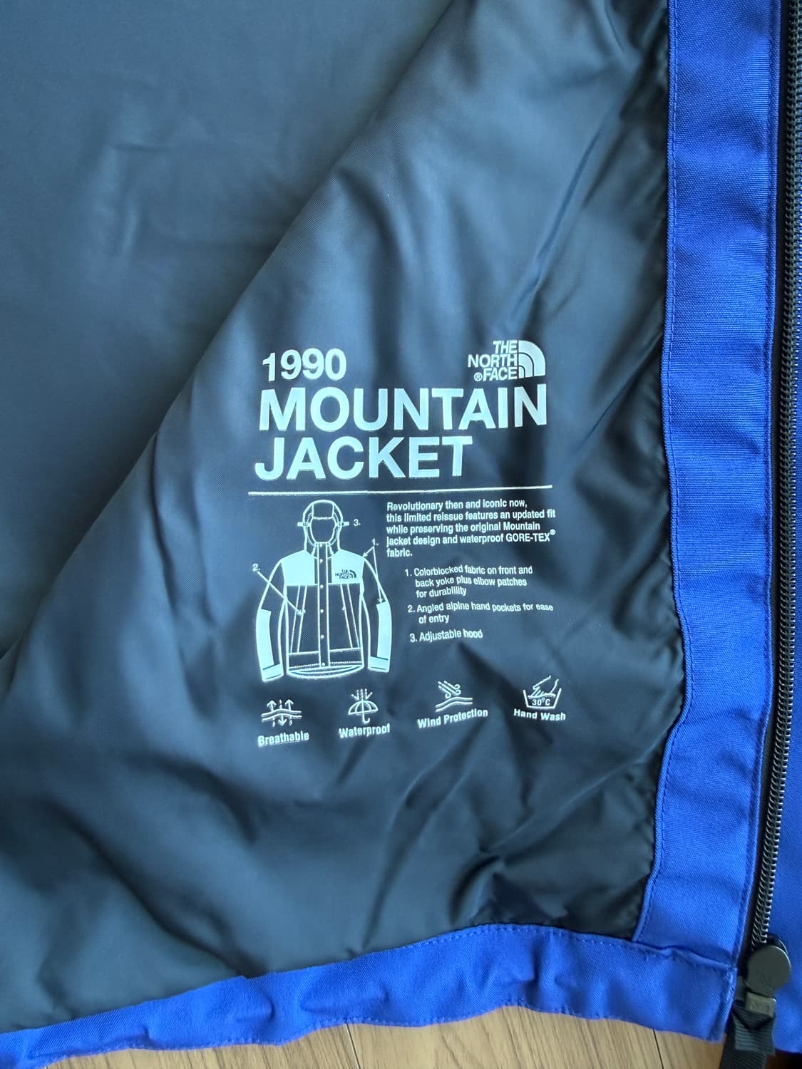 노스페이스 1990 고어텍스 마운틴 자켓(PUR) 상품이미지4
