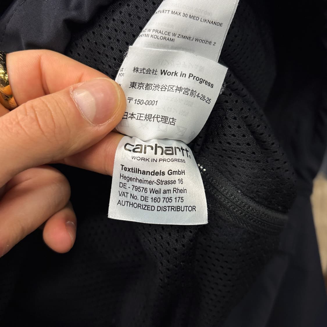칼하트WIP 나일론쉘 님버스 풀오버 아노락 자켓 N1229 상품이미지10