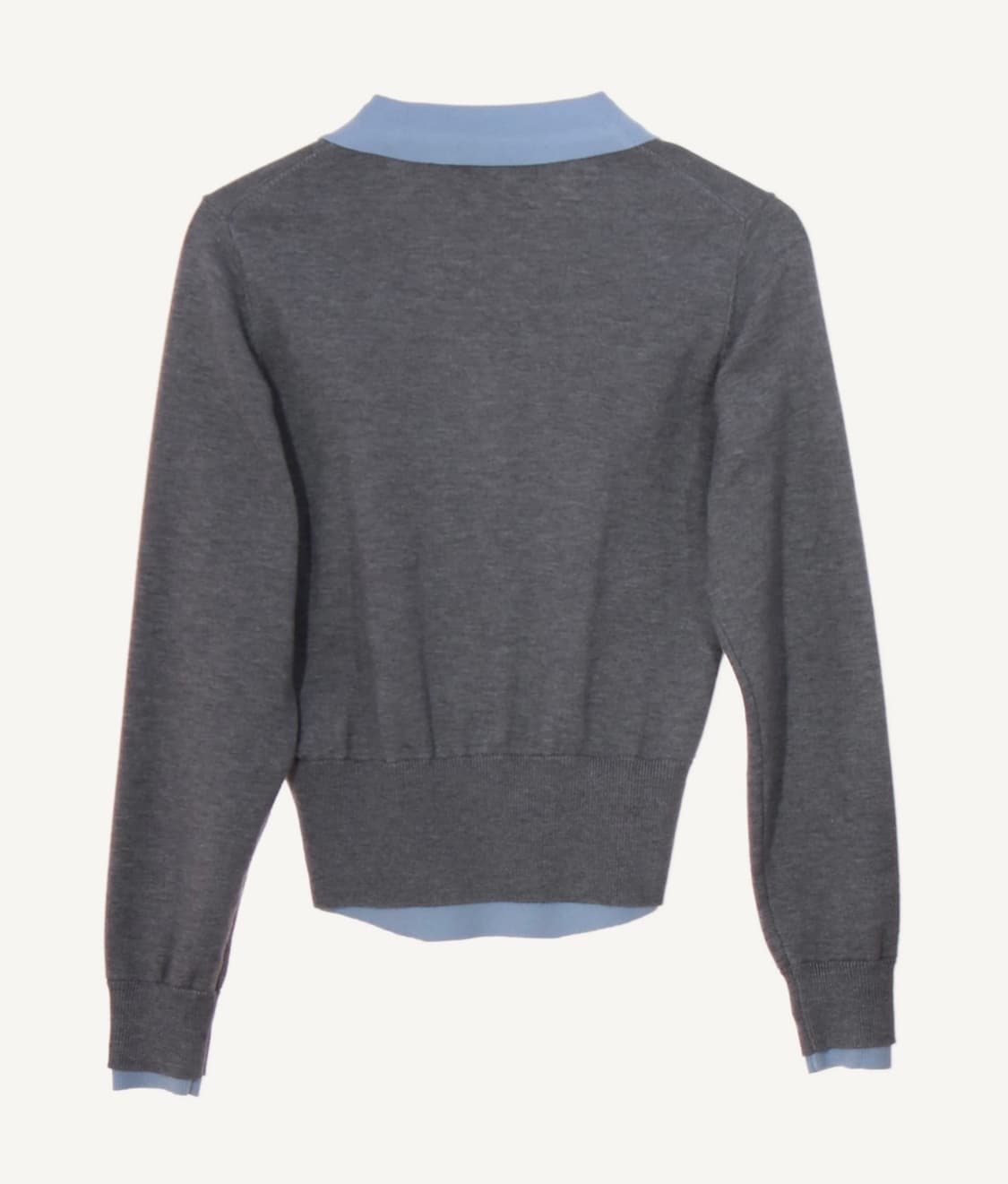 제너럴 아이디어 카라 레이어드 가디건 S 상품이미지2