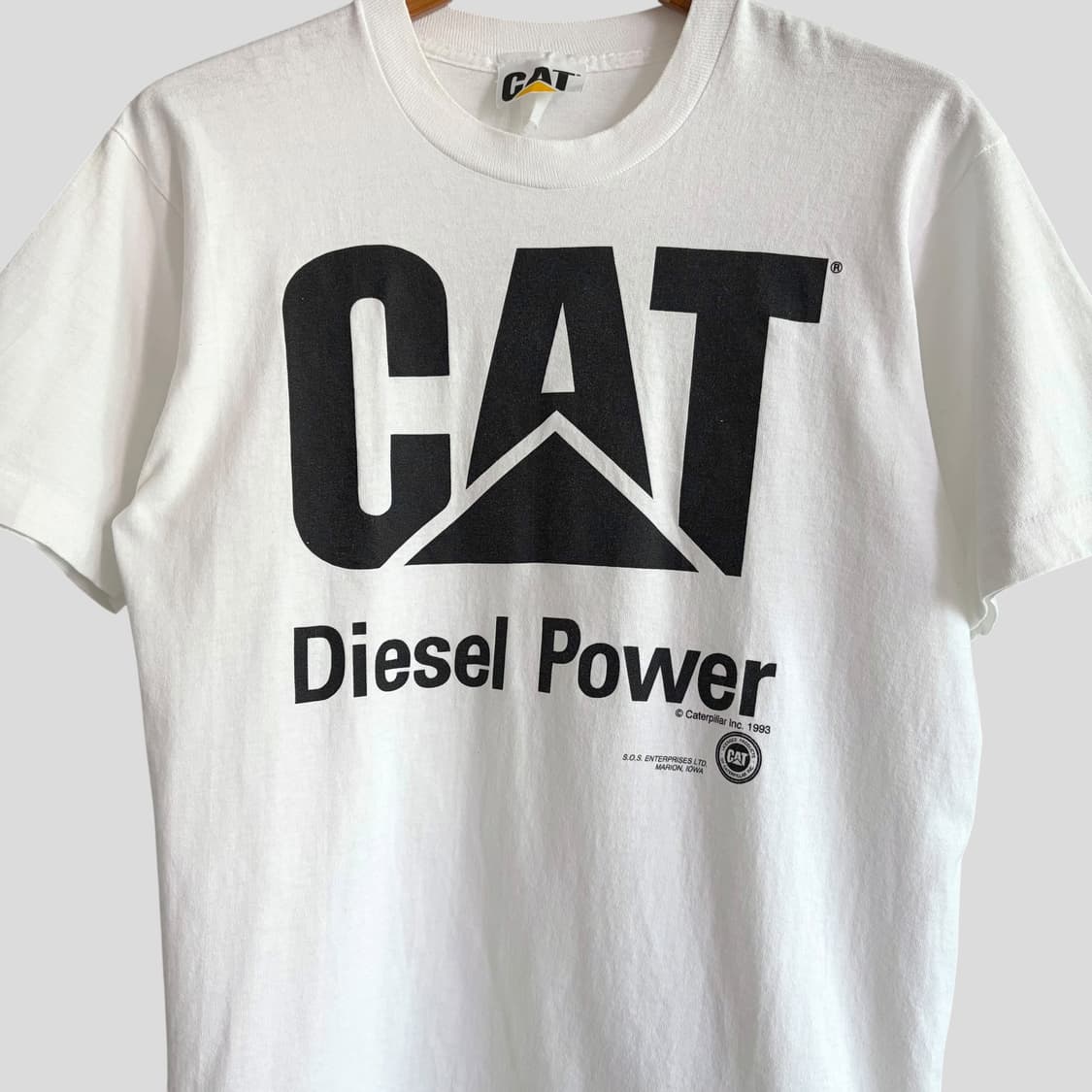 (M)90s CAT 디젤파워 반팔티셔츠 상품이미지2