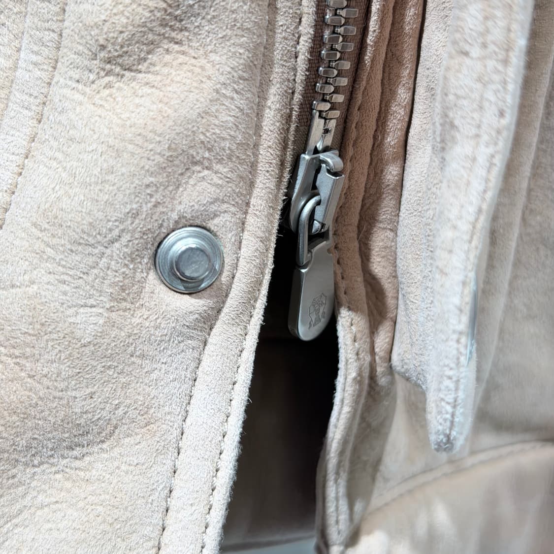 (A+/M) / 브루넬로 쿠치넬리 시어링 램스킨 브라운 코트 상품이미지3