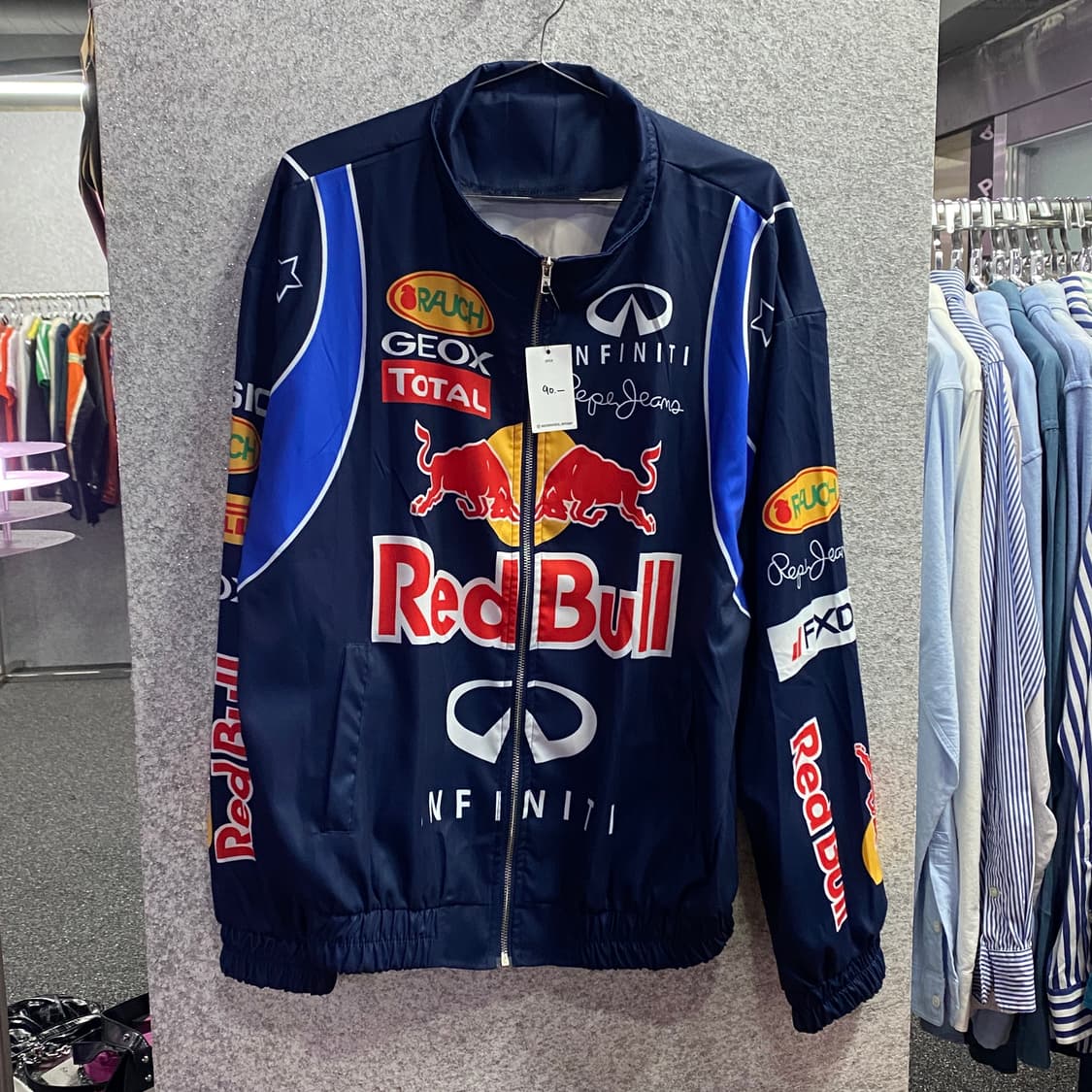 레드불 스폰서 레이싱 바람막이 B3253 상품이미지2