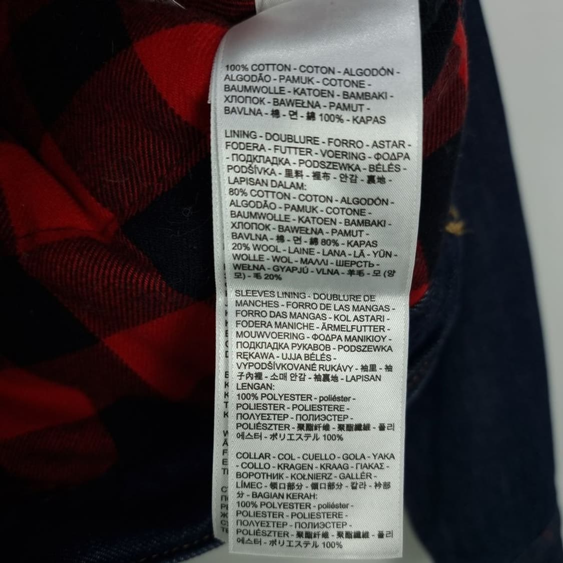 [리바이스] 카라 쉐르파 데님 자켓 청자켓 M18147 상품이미지9