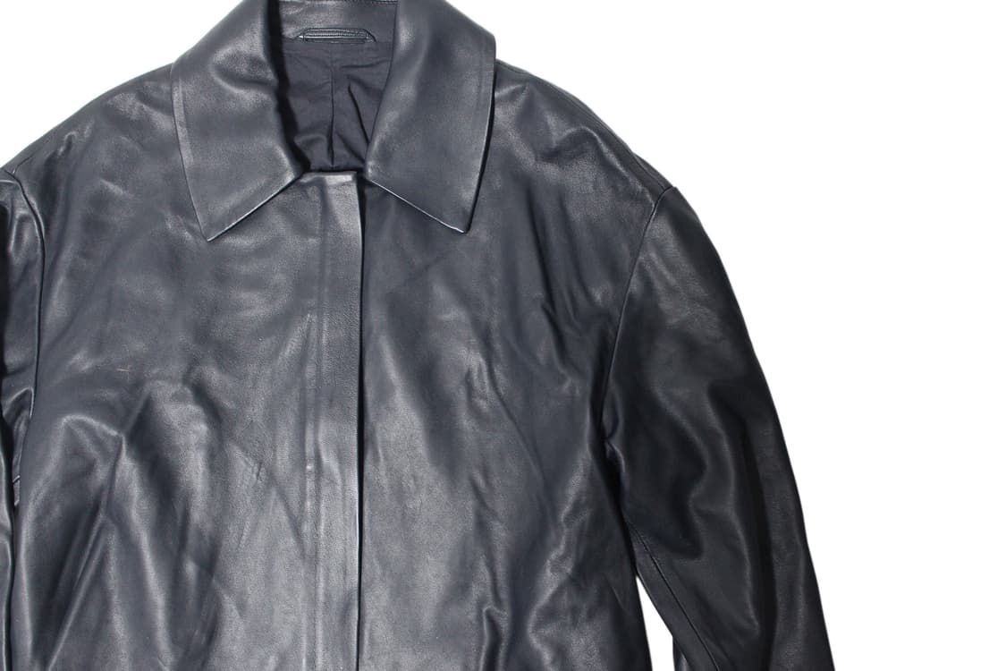 COS 코스 램스킨 싱글레더자켓 상품이미지4