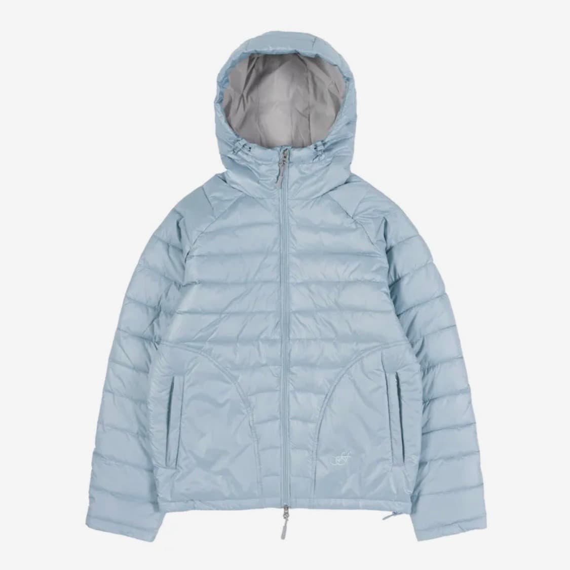 팬시클럽 경량패딩 스카이블루 상품이미지3