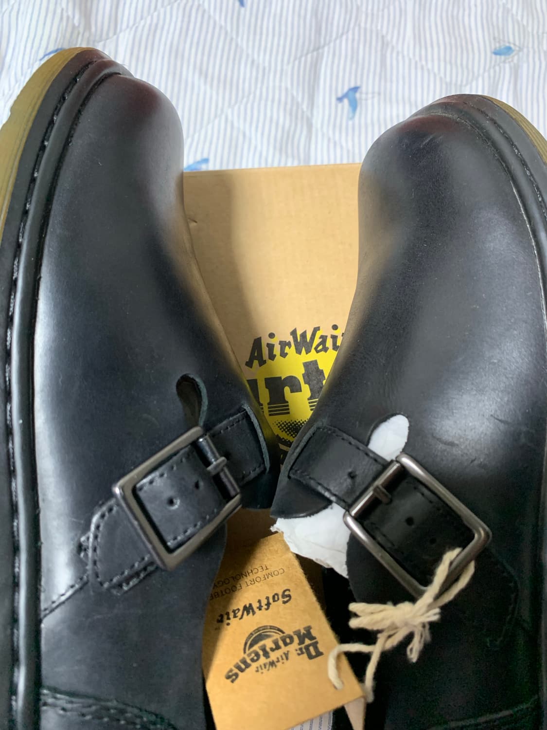 새상품) 닥터마틴 패트리샤 UK5 240 블랙 상품이미지7