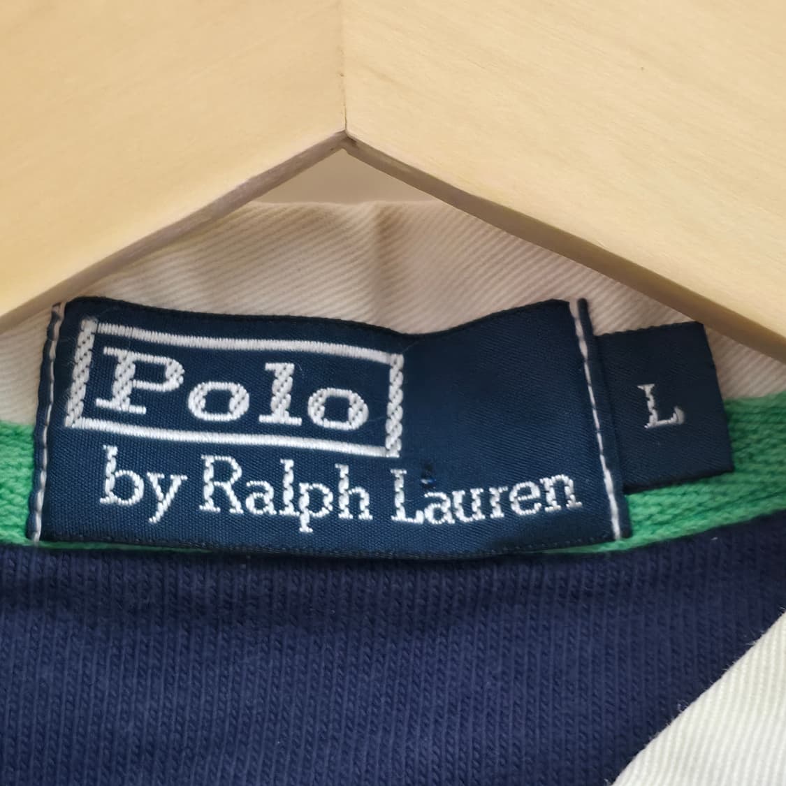 [L] 폴로 랄프로렌 럭비 네이비 스웻셔츠 상품이미지4