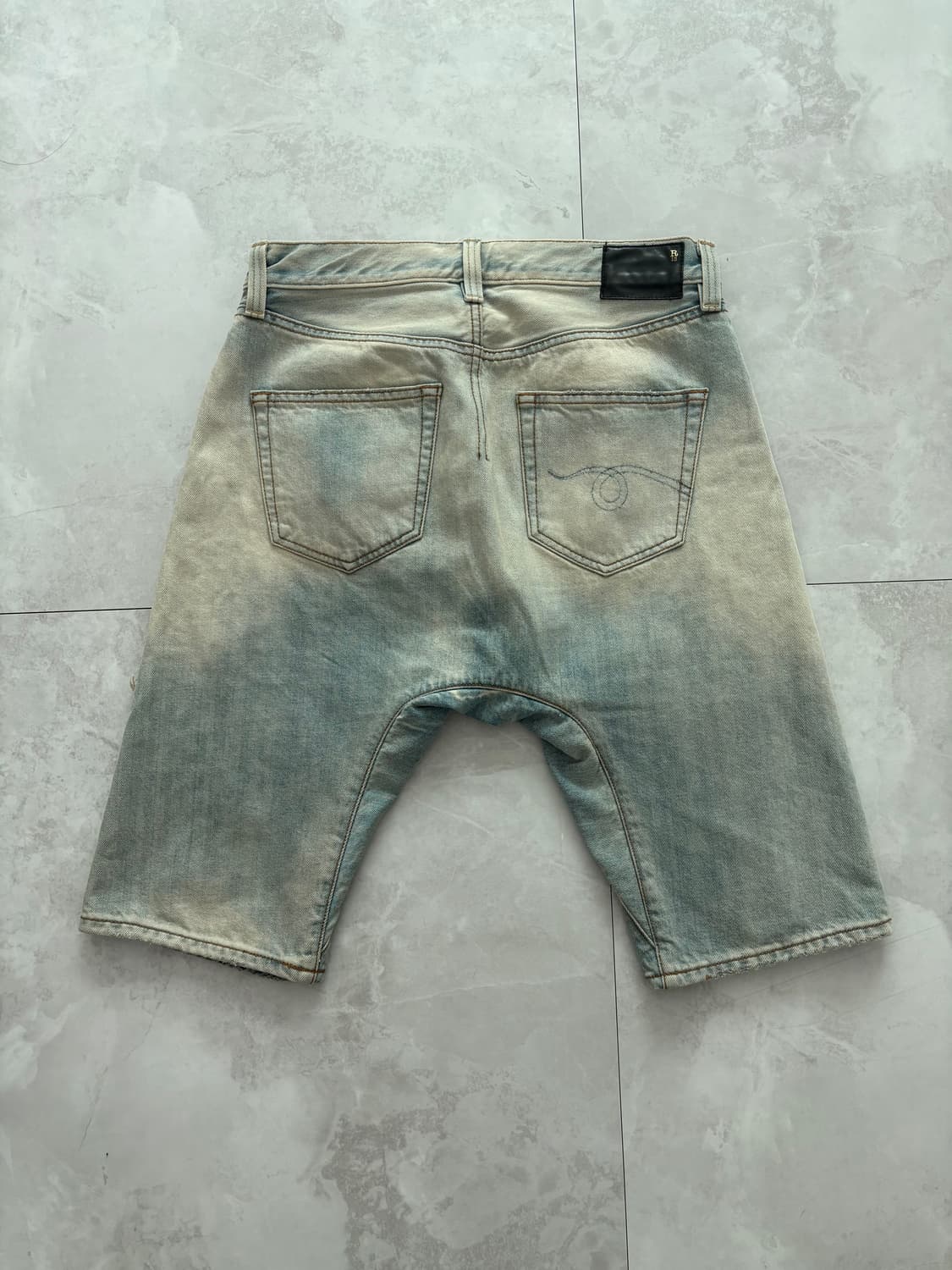 R13 데님 반바지 상품이미지5