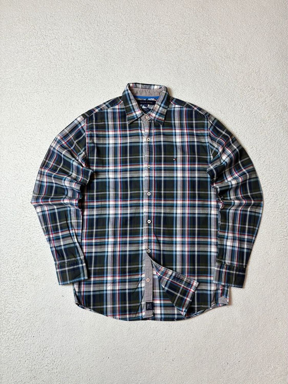 타미힐피거 00's Y2K 컨트리 체크 셔츠 PN8064 상품이미지1