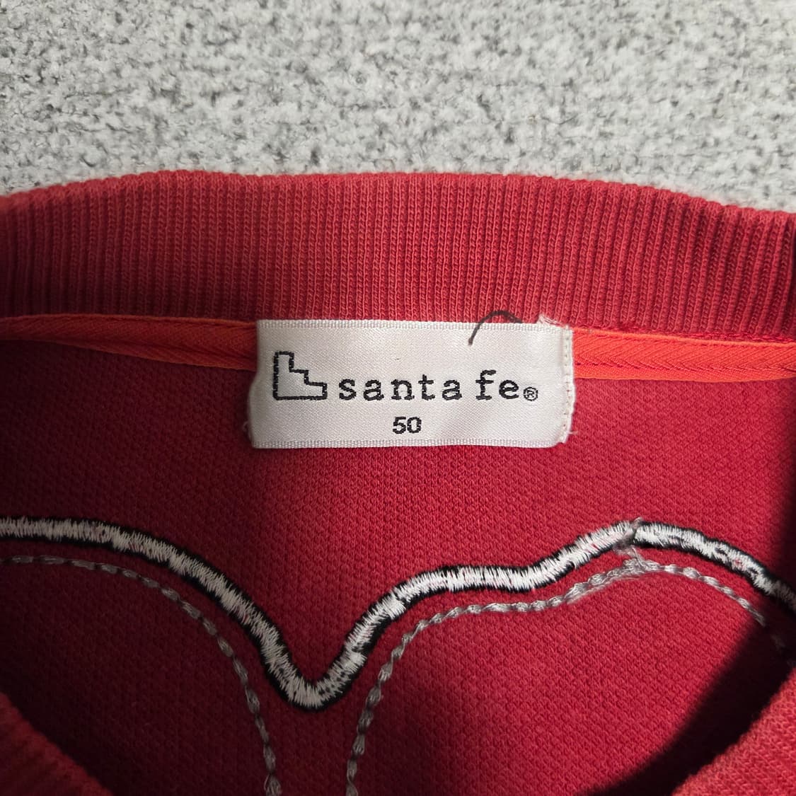 일본제 Santafe 와플 맨투맨 L-XL(100-105) 상품이미지5