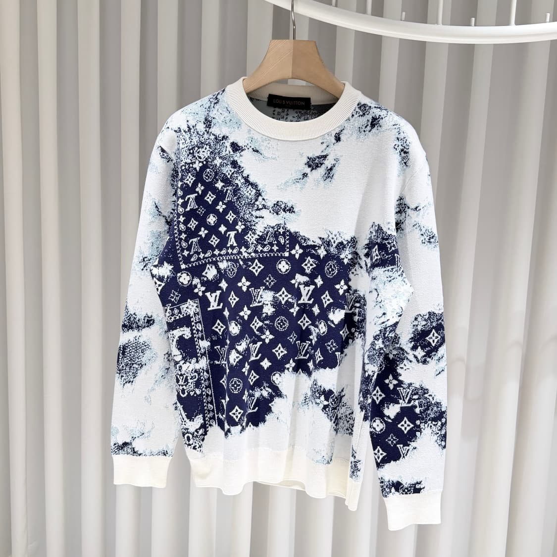 M / 루이비통 모노그램 반다나 니트 맨투맨 상품이미지2