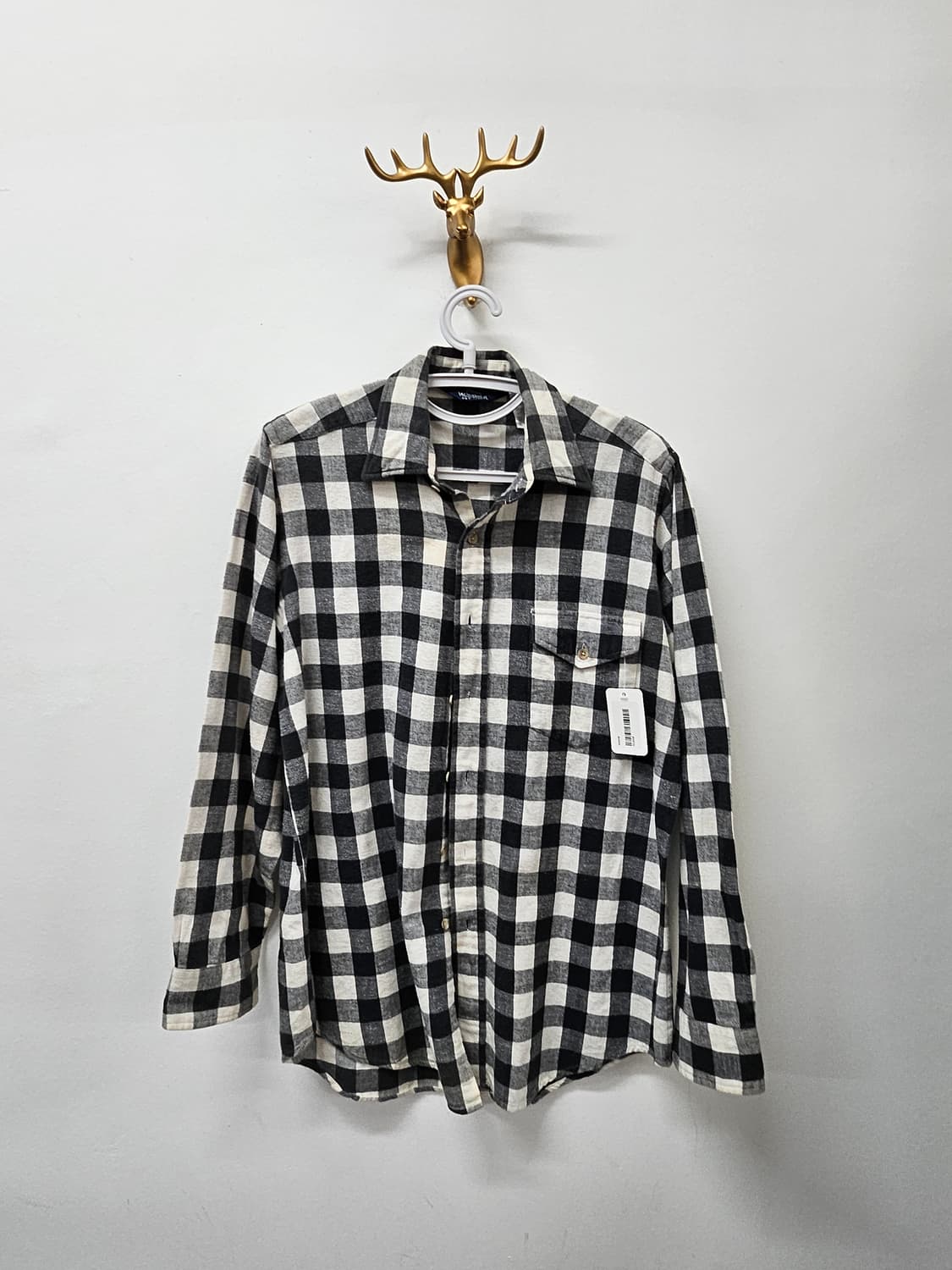 울리치 빈티지 체크셔츠 상품이미지1