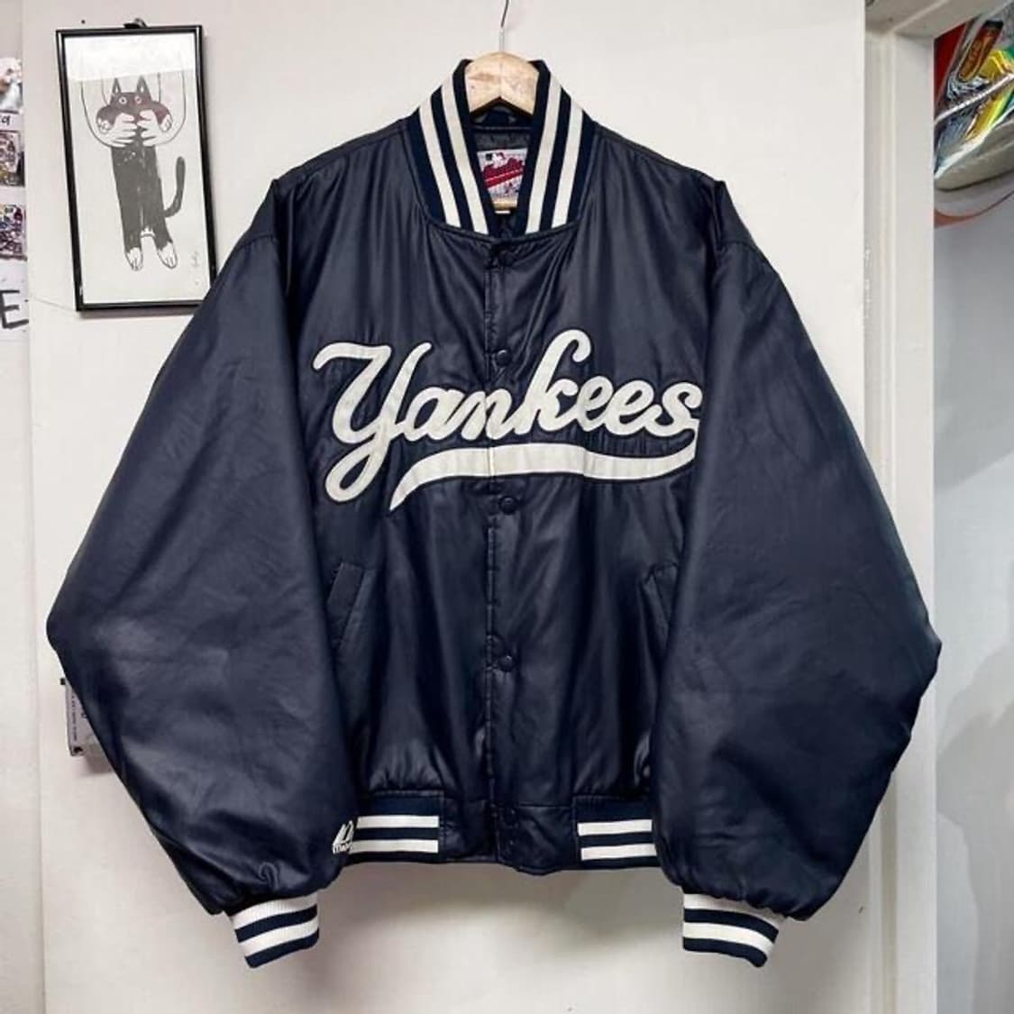 마제스틱 양키즈 다이아몬드 컬렉션 스타디움 자켓 (L) 상품이미지1