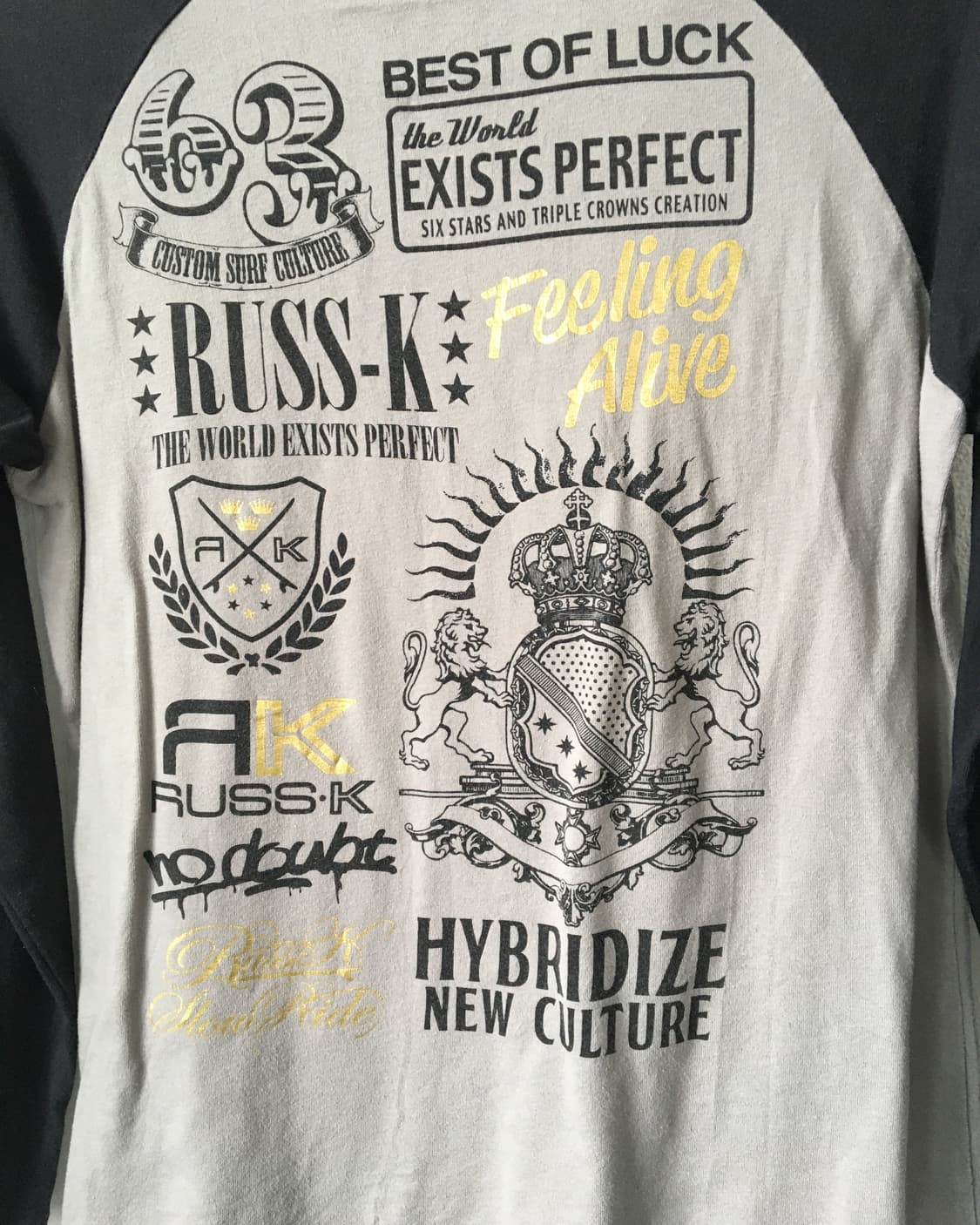 Printing point raglan sleeve 상품이미지6