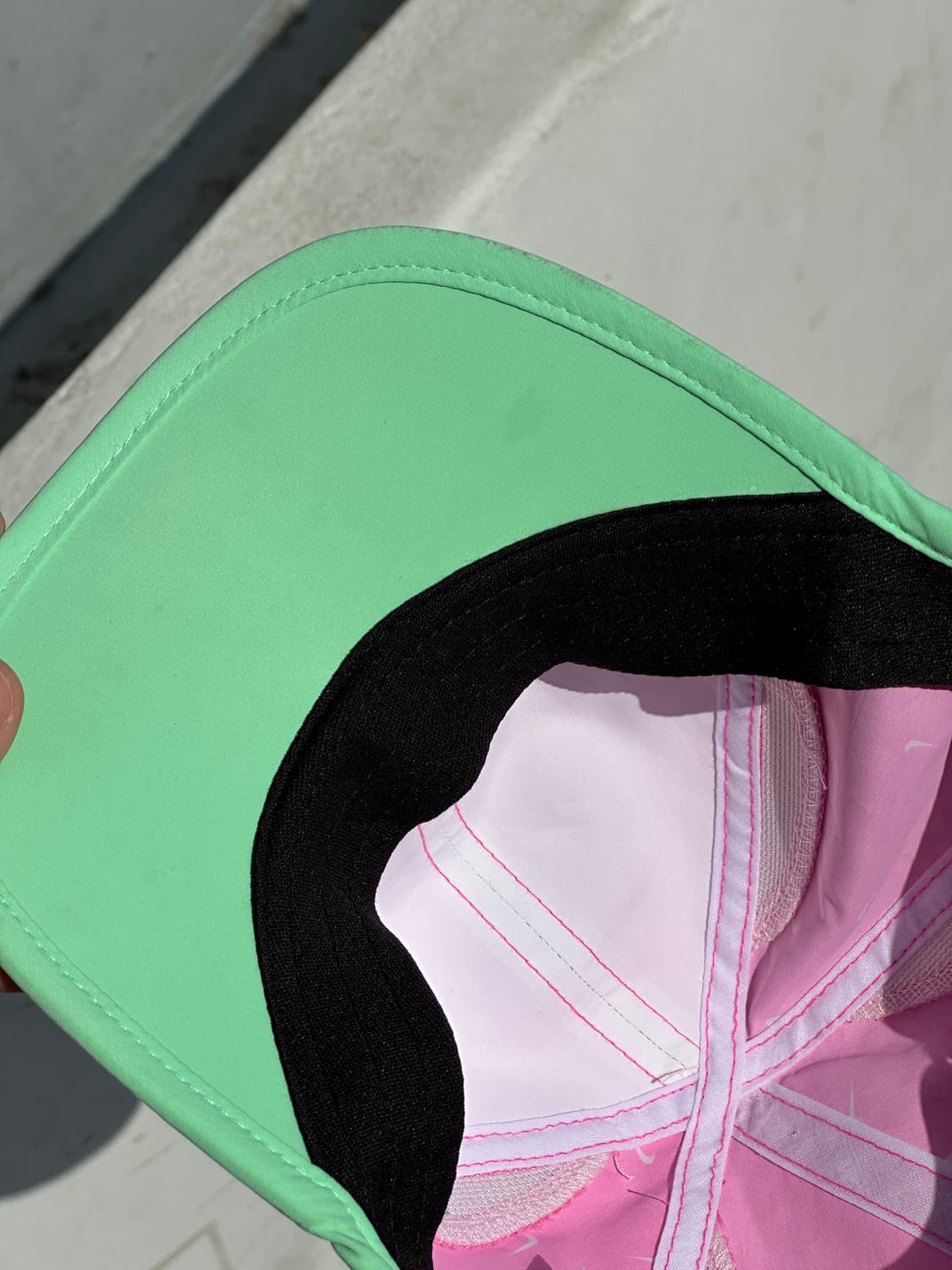 [4-6] 나이키 키즈 드라이핏 핑크 러닝 모자 상품이미지5