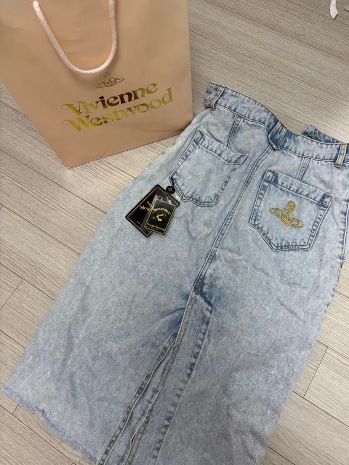 비비안웨스트우드 청치마 상품이미지1