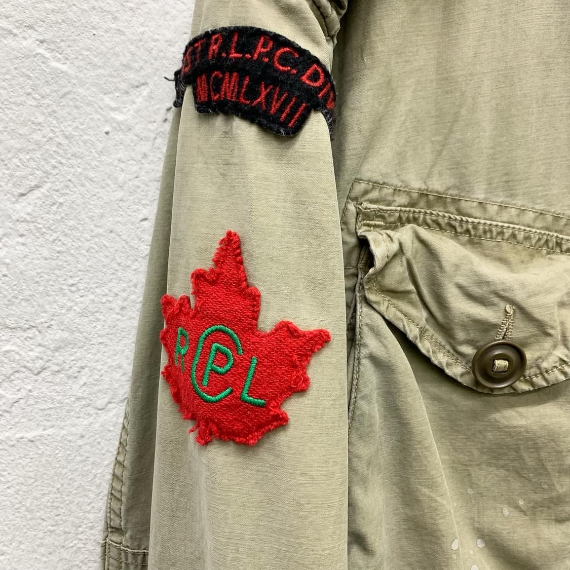 폴로 랄프로렌 카키 와펜 필드 야상자켓 상품이미지5