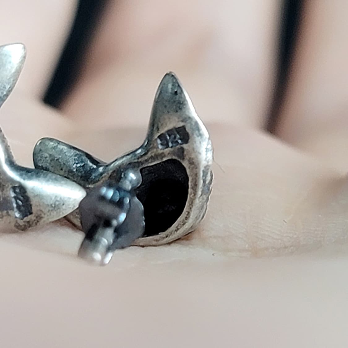 스핑크스 실버 귀걸이 피어싱 은 남자 여자 명품 고딕 고대 고양이 상품이미지5