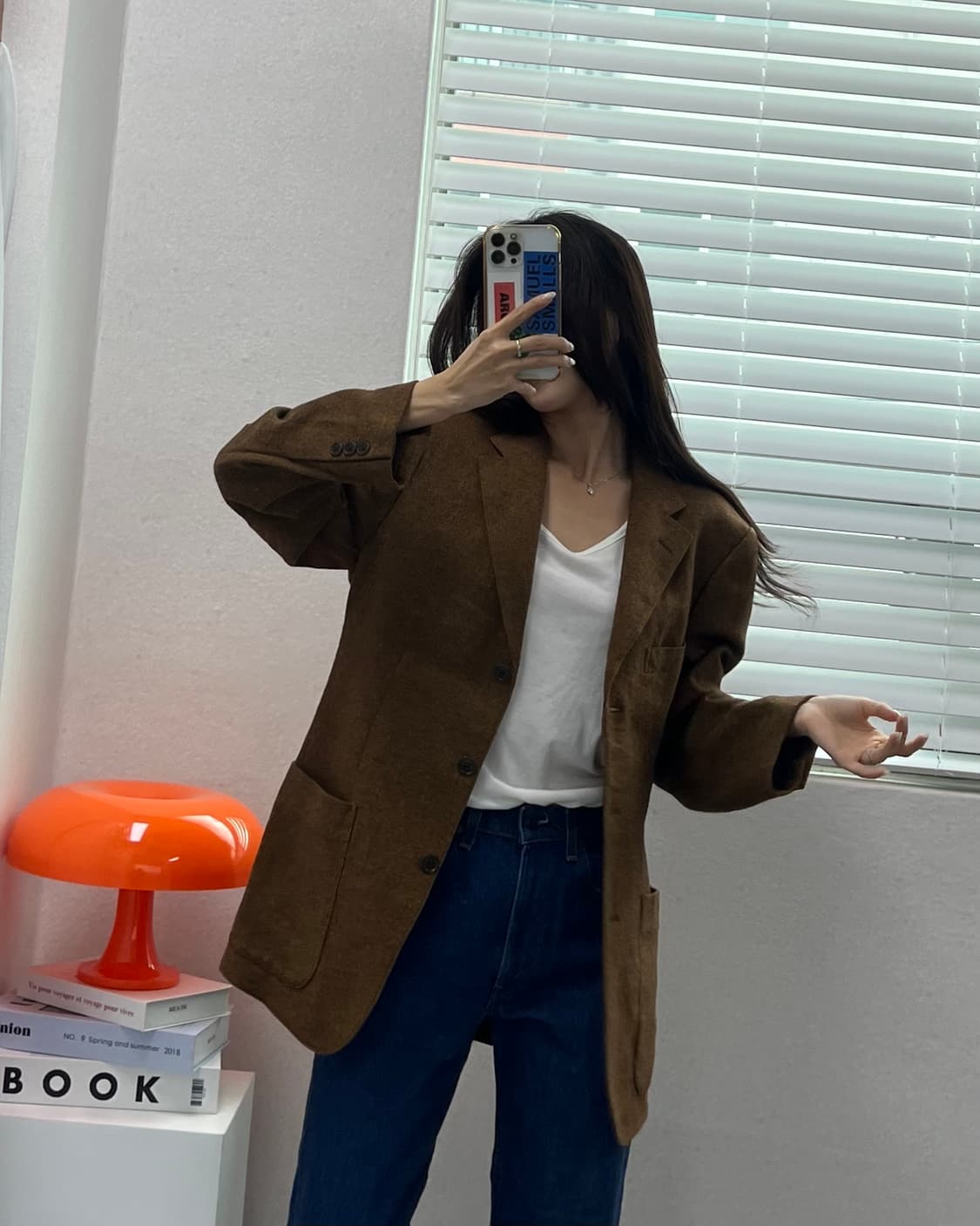 (M)빈티지 울 블레이져-M1426 상품이미지8