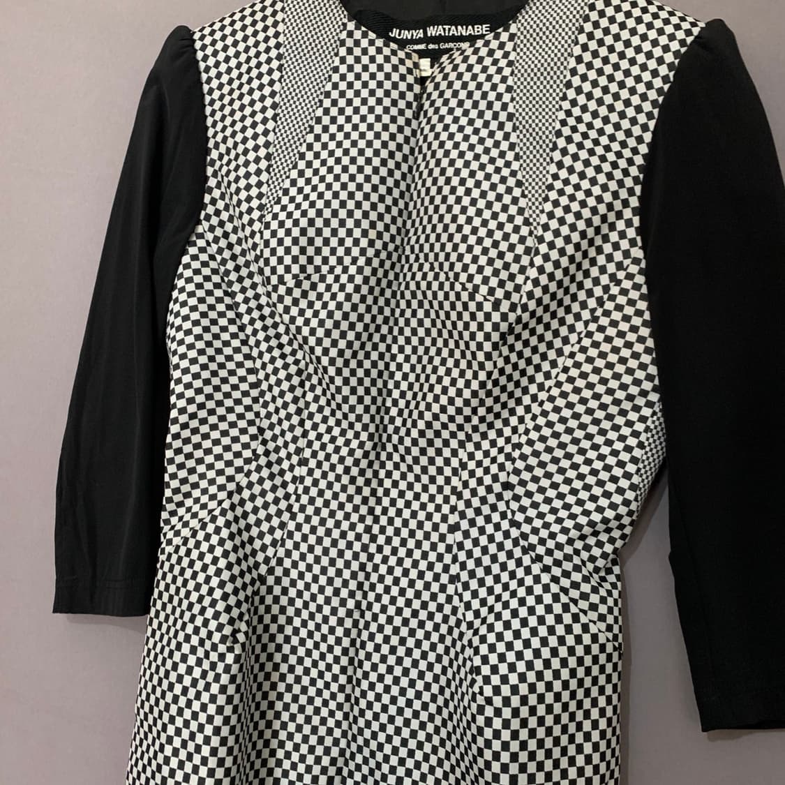 S 준야와타나베 꼼데가르송 00 아카이브 체크 원피스 상품이미지5